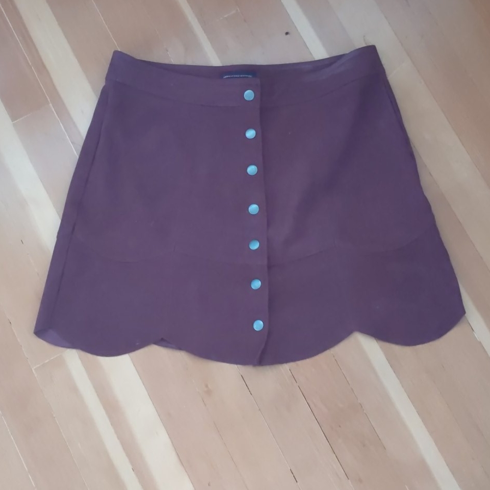 American eagle red skirt